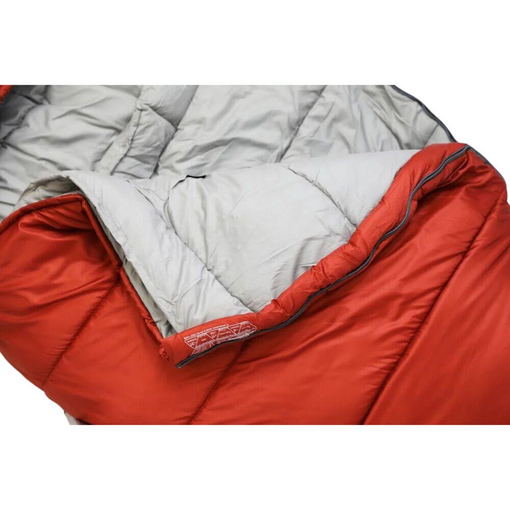 Vango Nitestar Alpha 450 Sleeping Bag (Harissa) flap