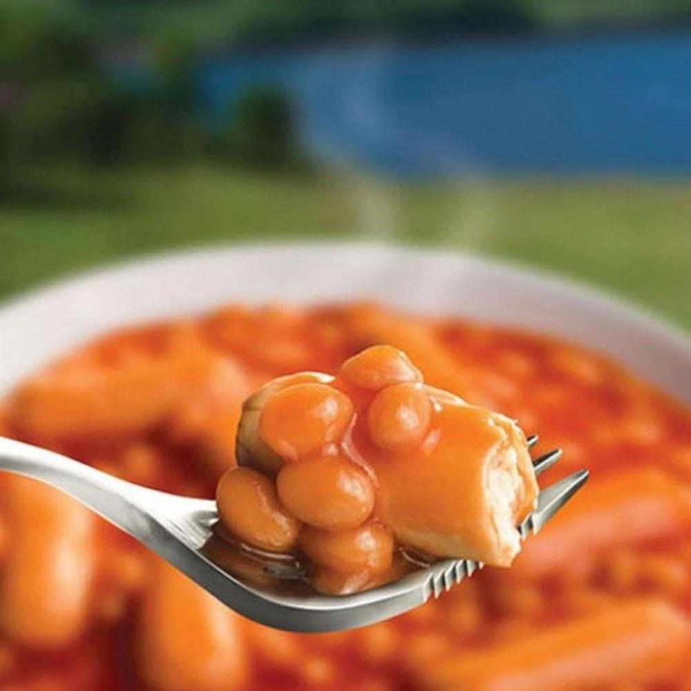 Wayfayrer Beans & Sausage - Outdoor Camping Ready to Eat Meal Pouch beans
