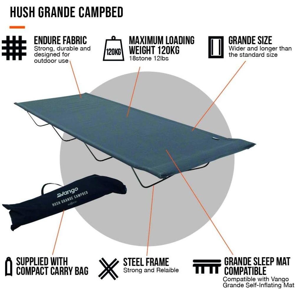 Vango Hush Grande Campbed info