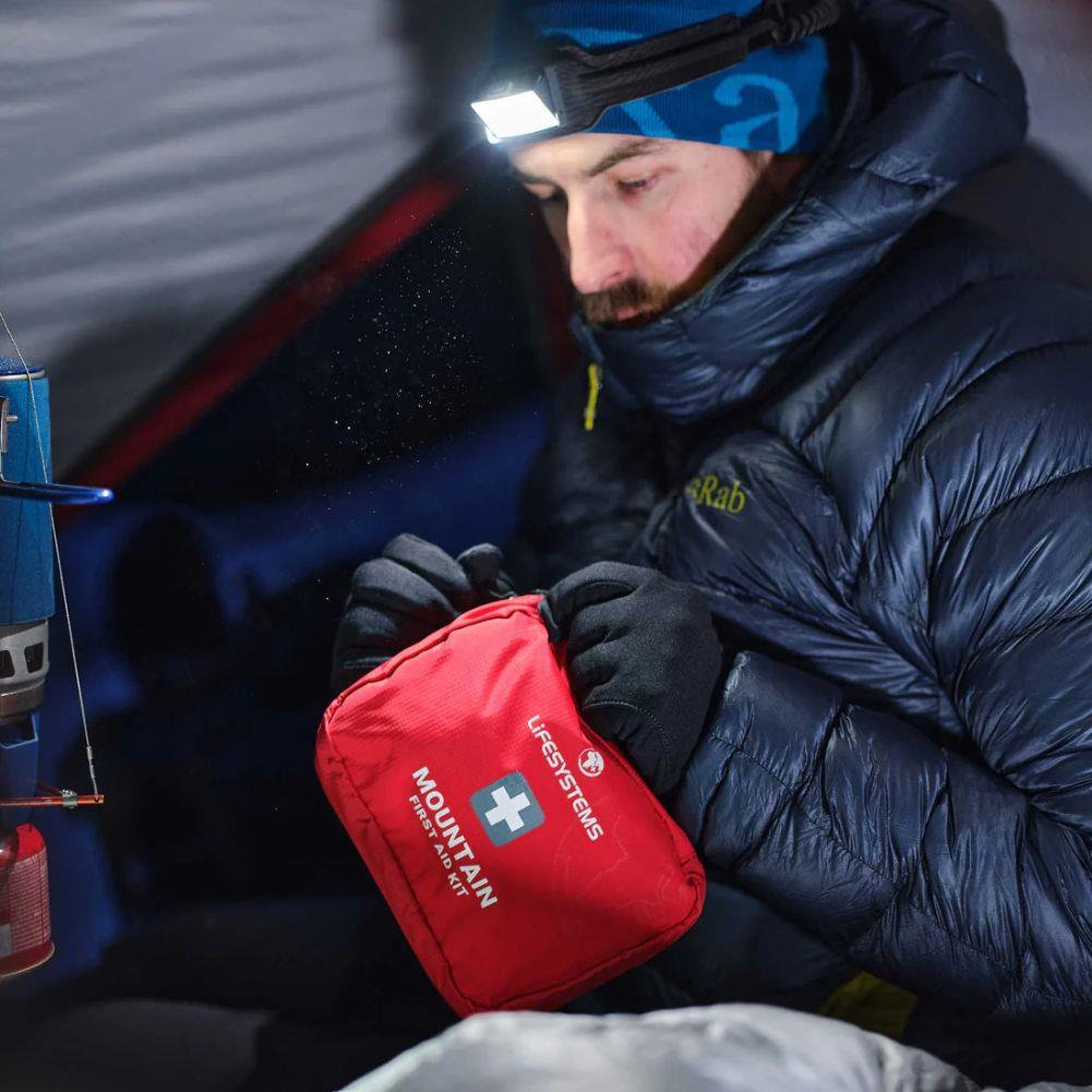 Lifesystems Mountain First Aid Kit opening