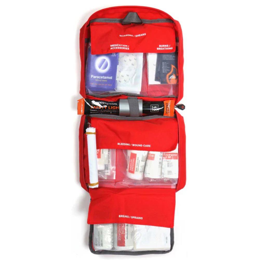 Lifesystems Mountain Leader First Aid Kit open
