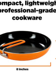 Jetboil Summit Non-Stick Camping Skillet (Orange)