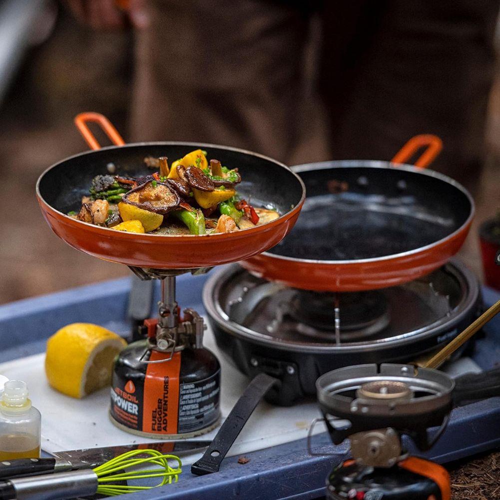 Jetboil Summit Non-Stick Camping Skillet (Orange)