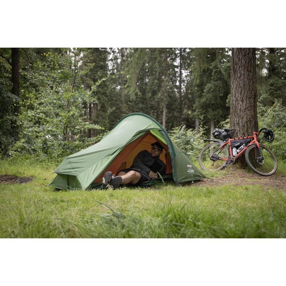 Vango Apex Compact 200 Tent - 2 Man Lightweight Tent (Forest Green)