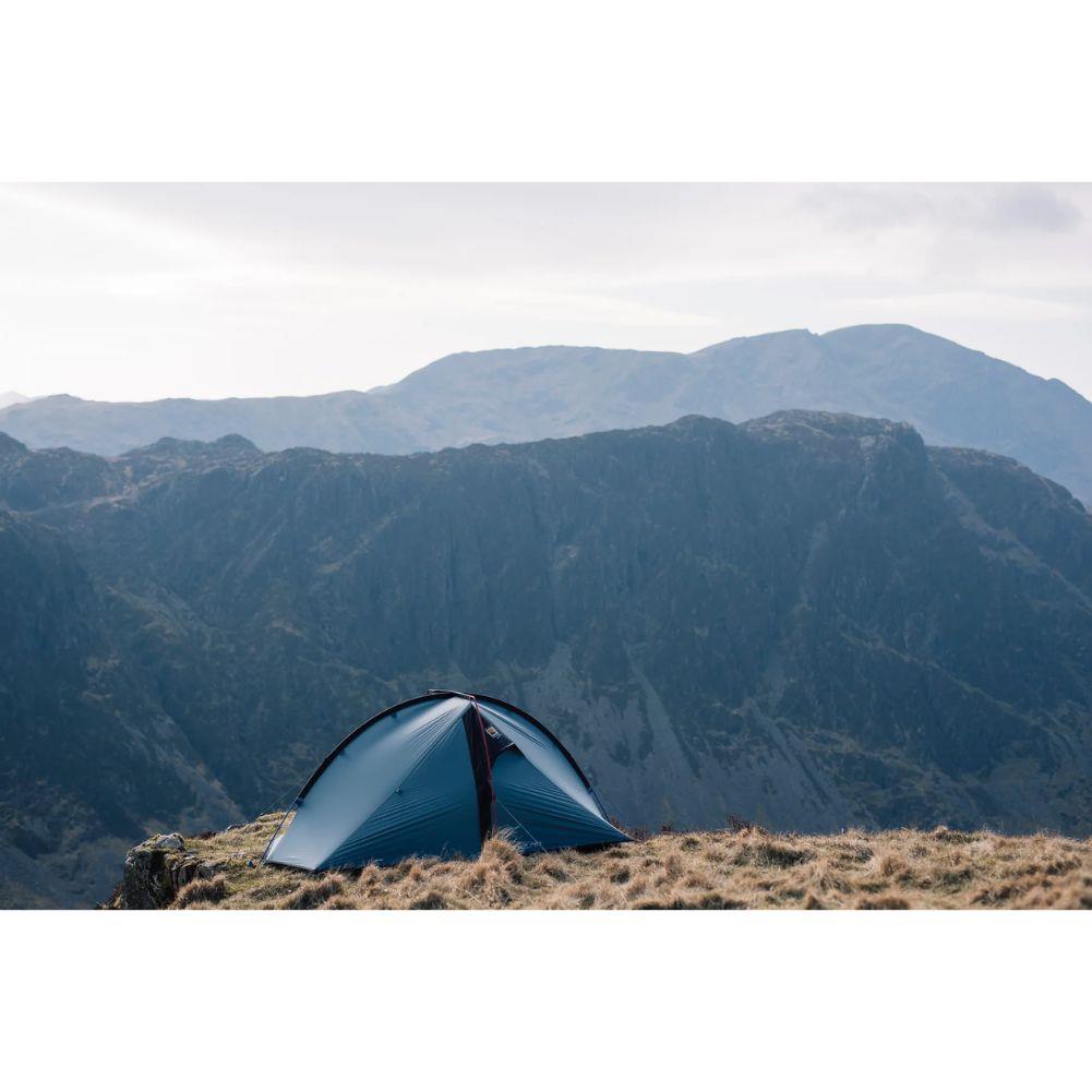 Wild Country Helm Elite 1 Tent - 1 Man Tent (2025) cliff view