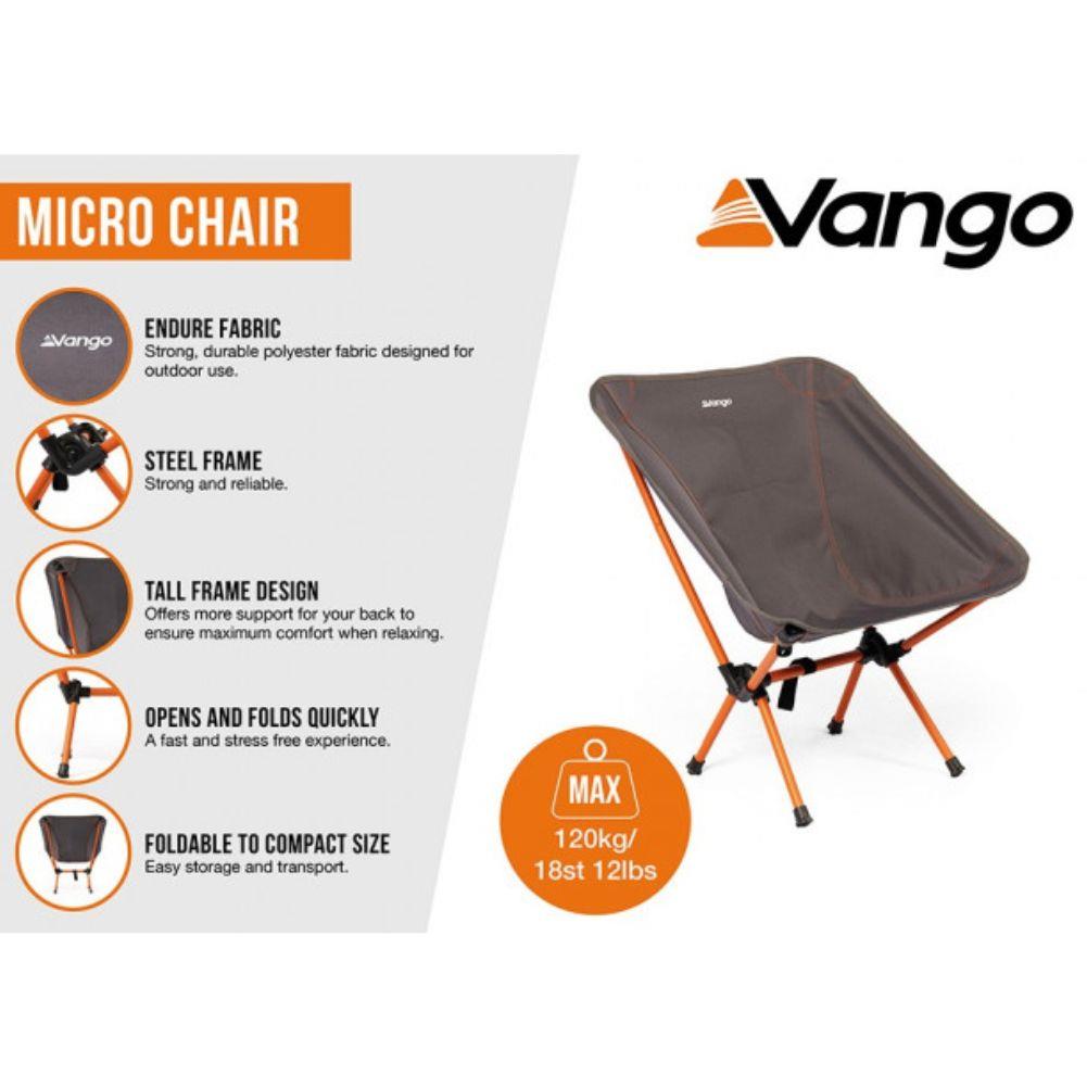 Vango Micro Chair (Excalibur) info