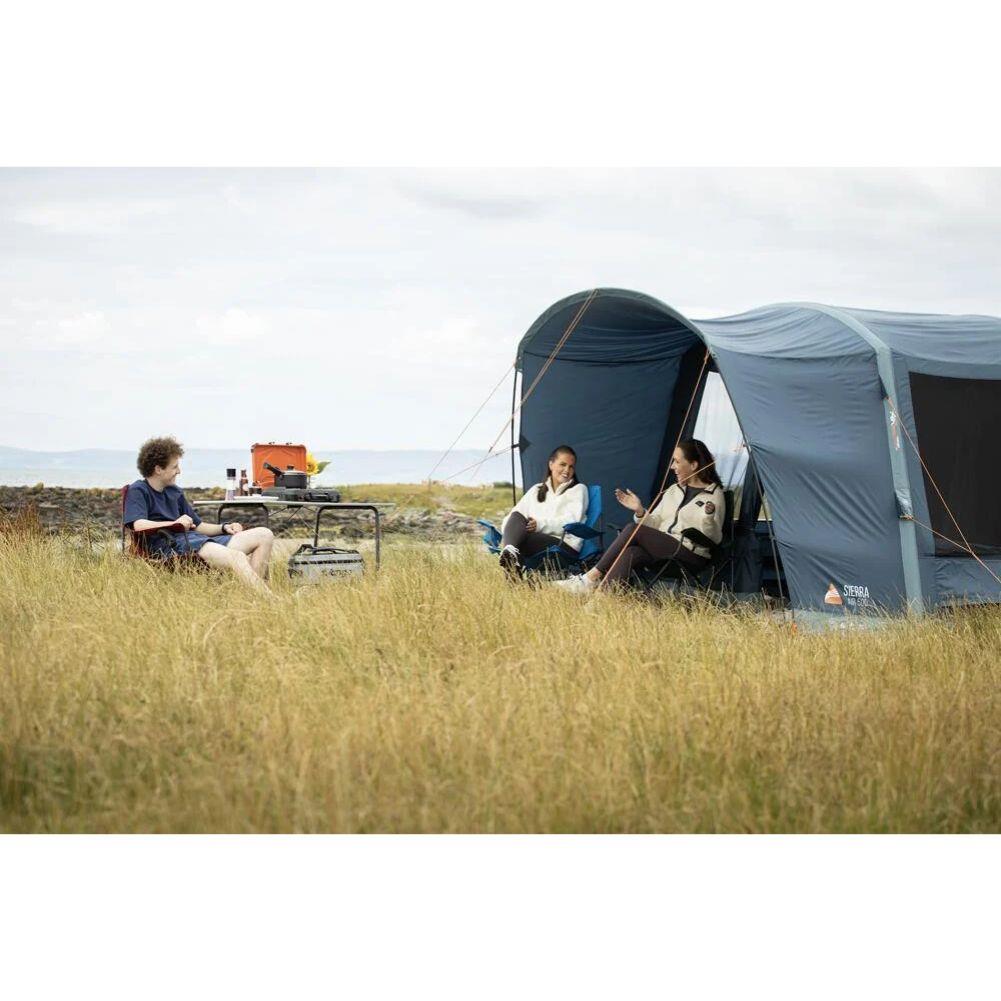 Vango Sierra Air 500 - 5-Man Tent (Deep Blue) talking