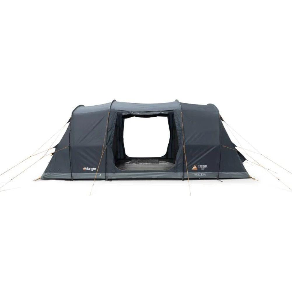 Vango Tacoma 400 Package - 4-Man Tent (Deep Blue) open doors