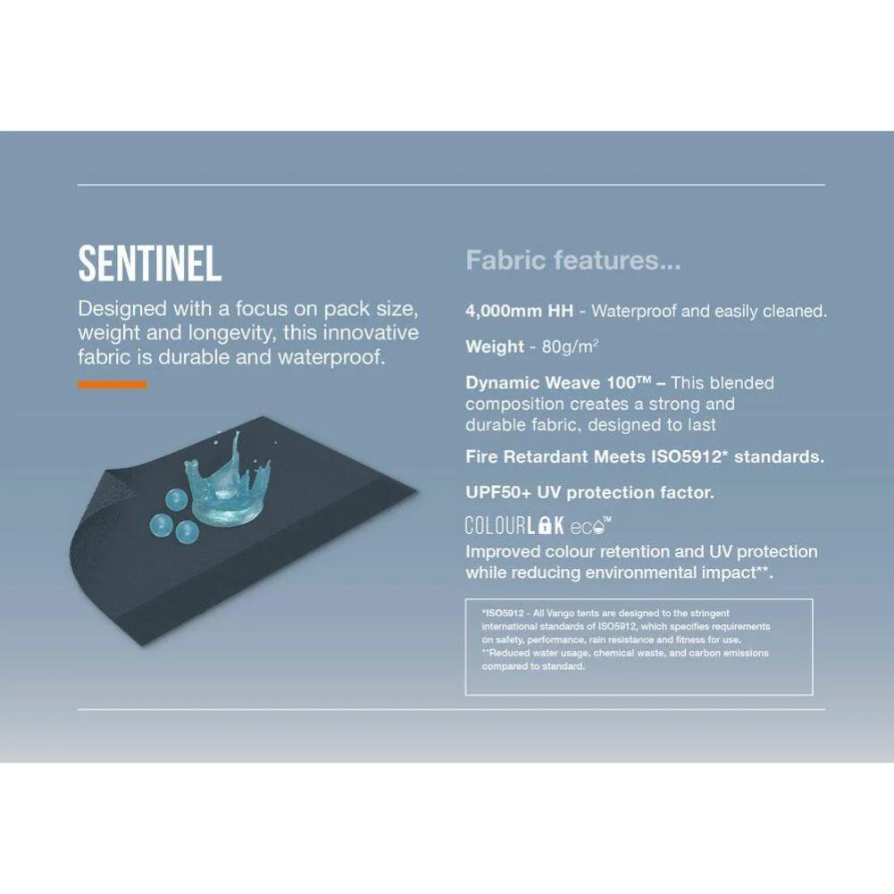 Vango Sierra 300 - 3-Man Tent (Deep Blue) sentinel