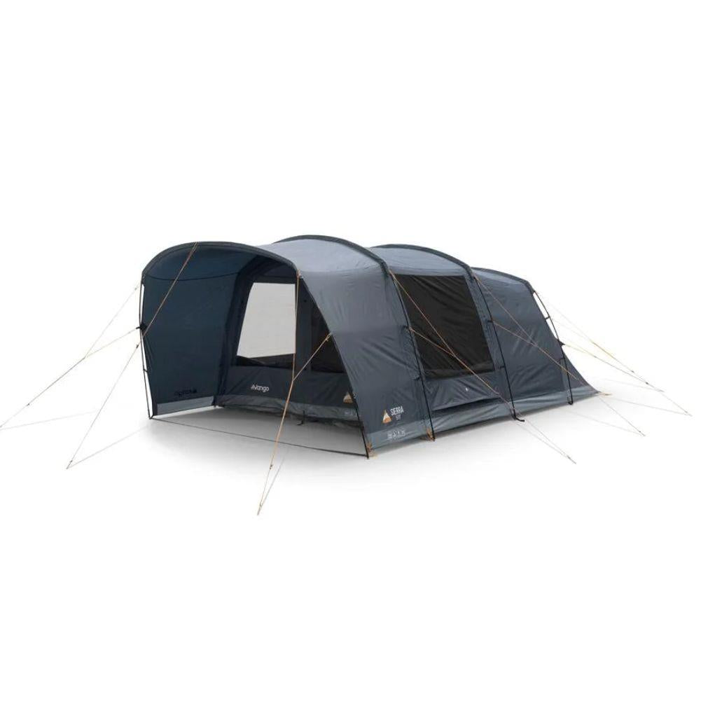 Vango Sierra 500 - 5-Man Tent (Deep Blue) door open