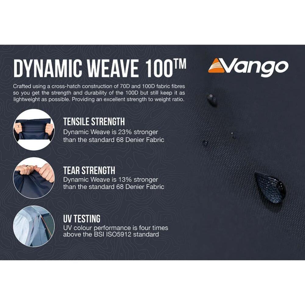 Vango Sierra 500 - 5-Man Tent (Deep Blue)