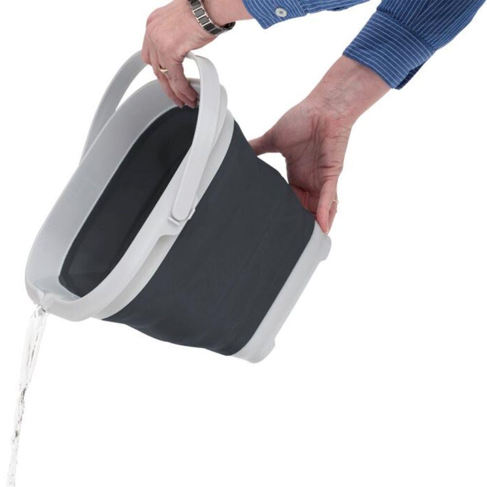 Outwell Collaps Bucket Square w/lid (Navy Night)