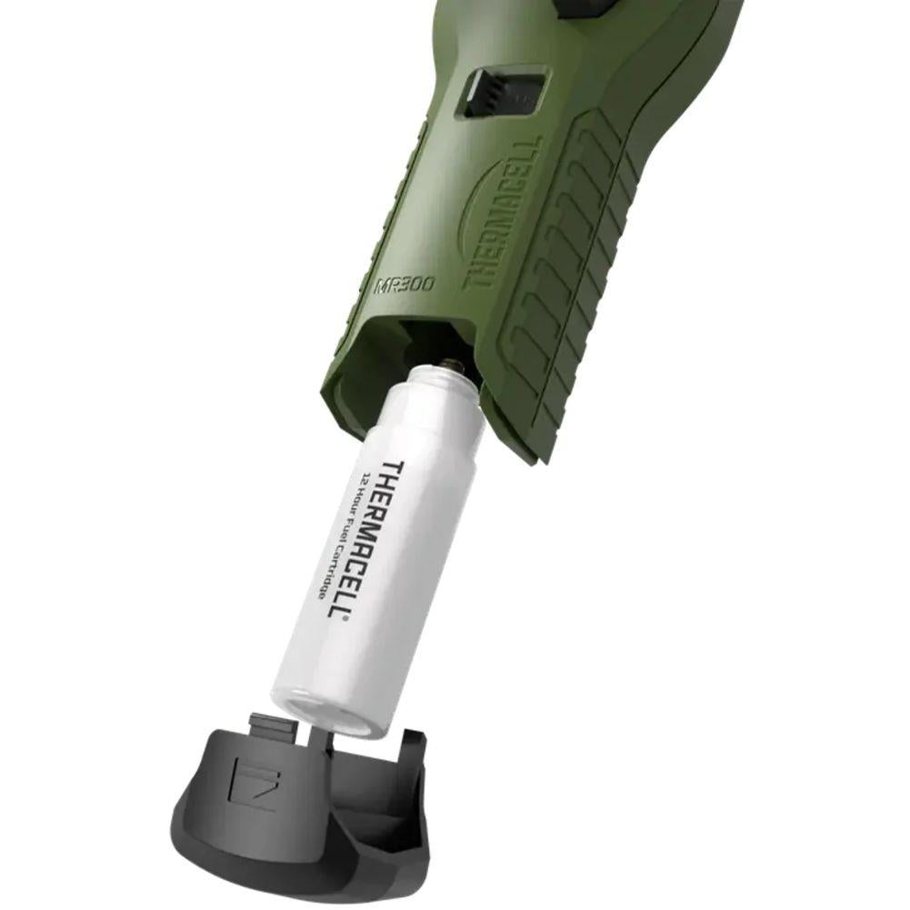 Thermacell MR300 Mosquito & Midge Repeller (Olive) thing goes in