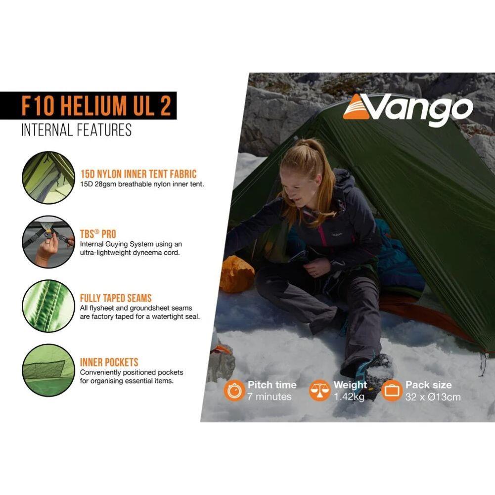 Force Ten (F10) Helium UL 2 Tent ingo
