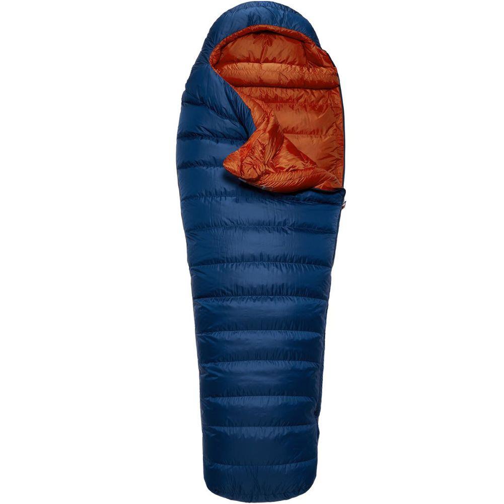 Rab Ascent 700 Down Sleeping Bag - Wide Long Left Zip (Ink)slight open