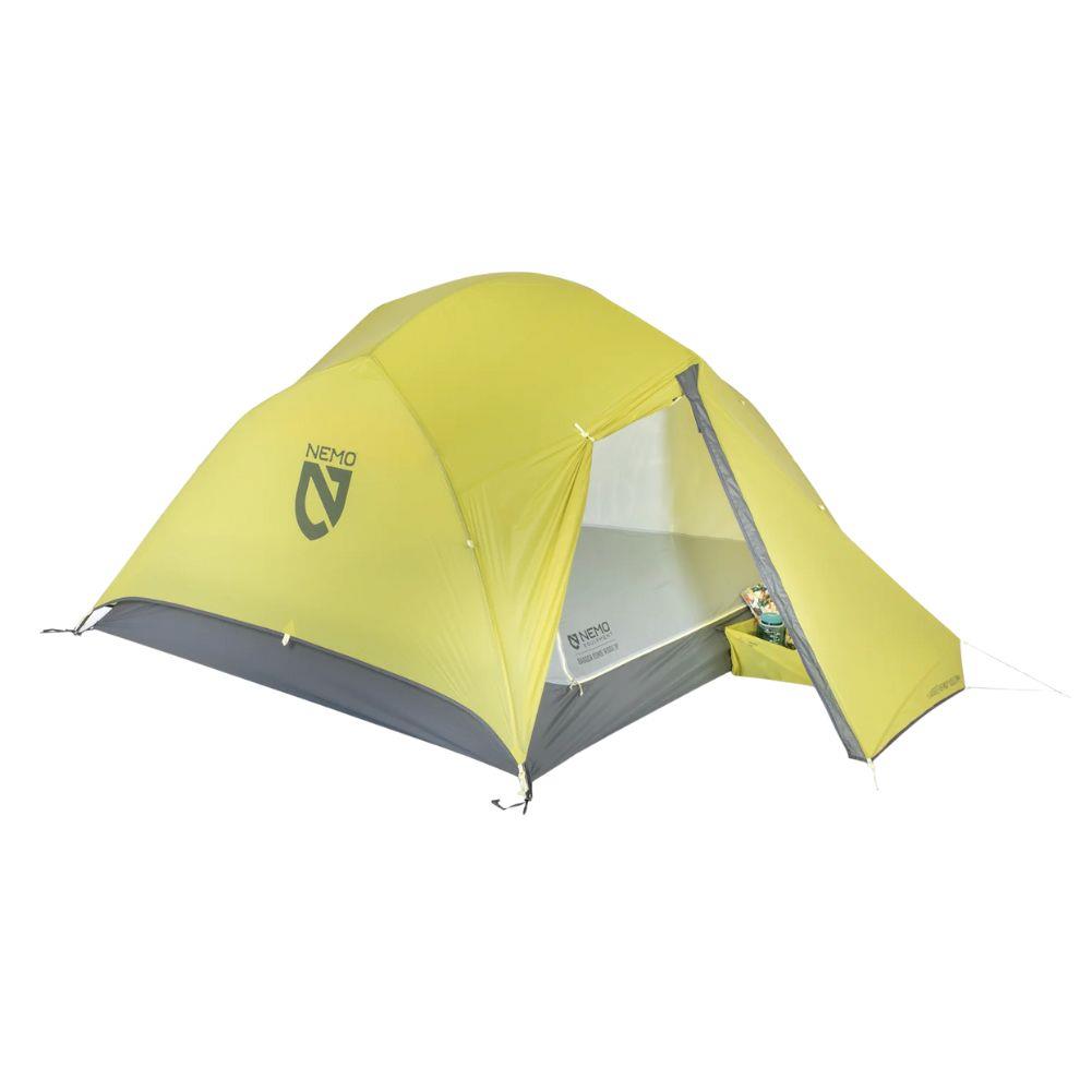 Nemo Equipment Dagger Ridge OSMO Lightweight Backpacking Tent - 3 Person Tent Front Open