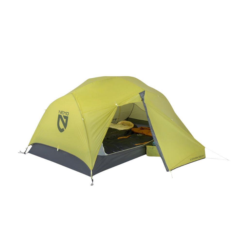 Nemo Equipment Dagger Ridge OSMO Lightweight Backpacking Tent - 2 Person Tent Open