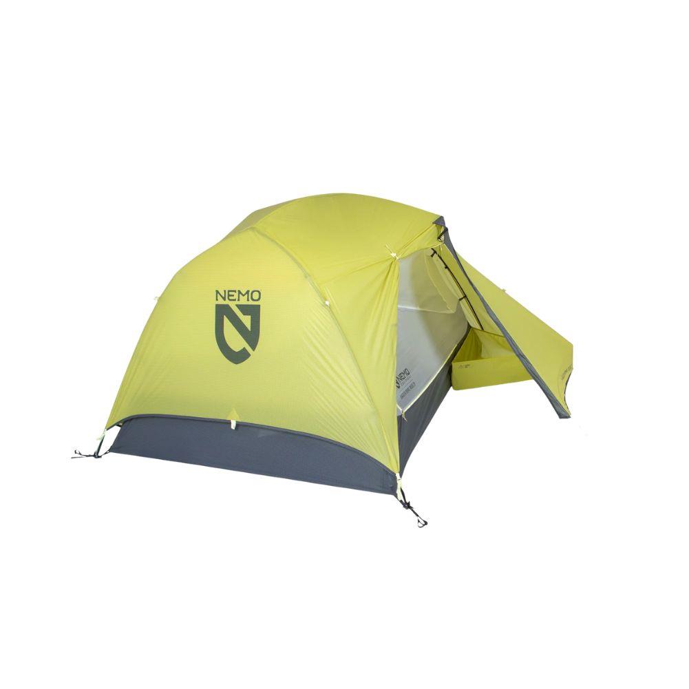 Nemo Equipment Dagger Ridge OSMO Lightweight Backpacking Tent - 2 Person Tent Front Open Side