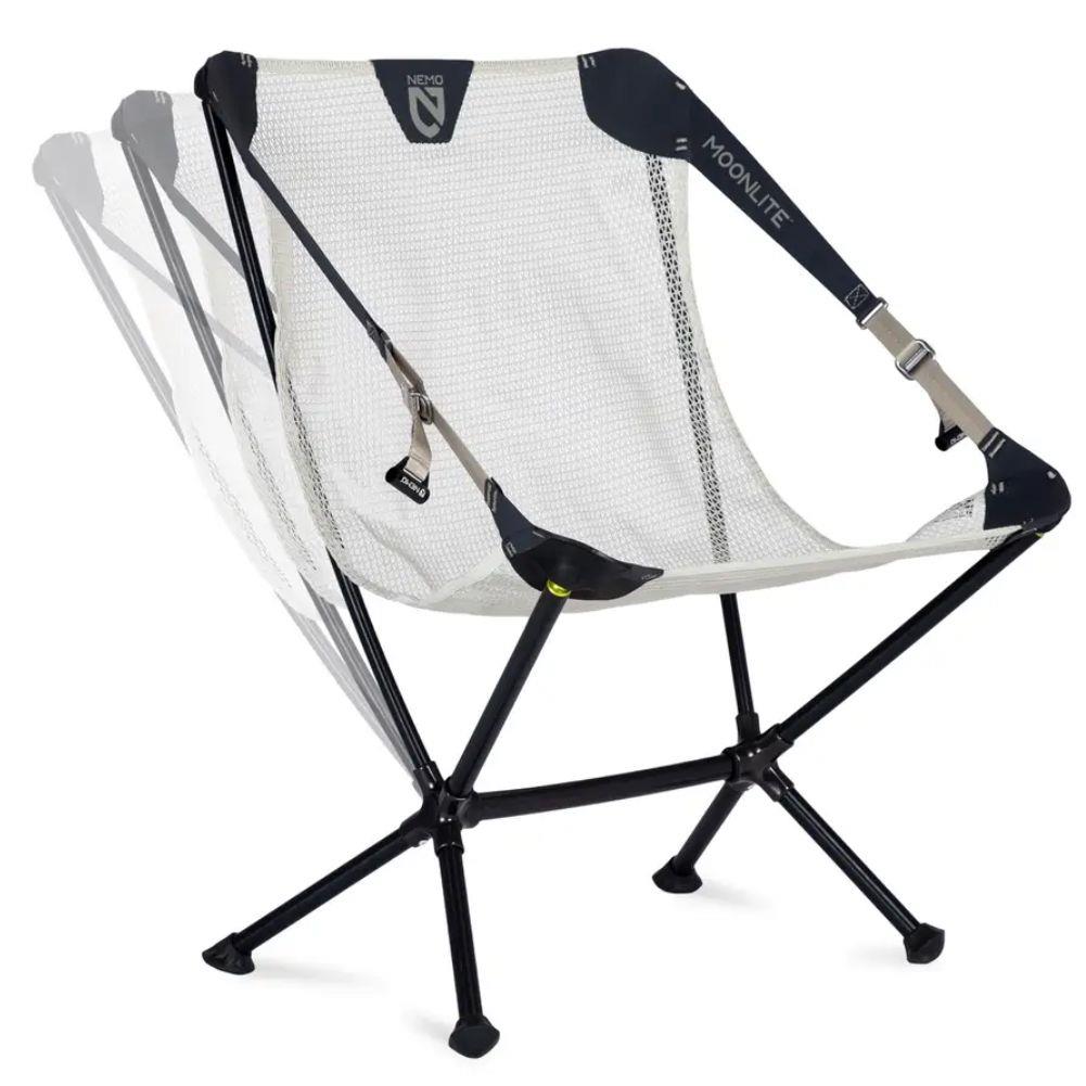 Nemo Equipment Moonlite Reclining Camping Chair (Pelican Grey) Recliner