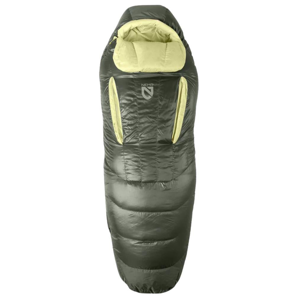 Nemo Equipment Disco Women's Endless Promise 15°F Regular Down Sleeping Bag (Boreal) Open