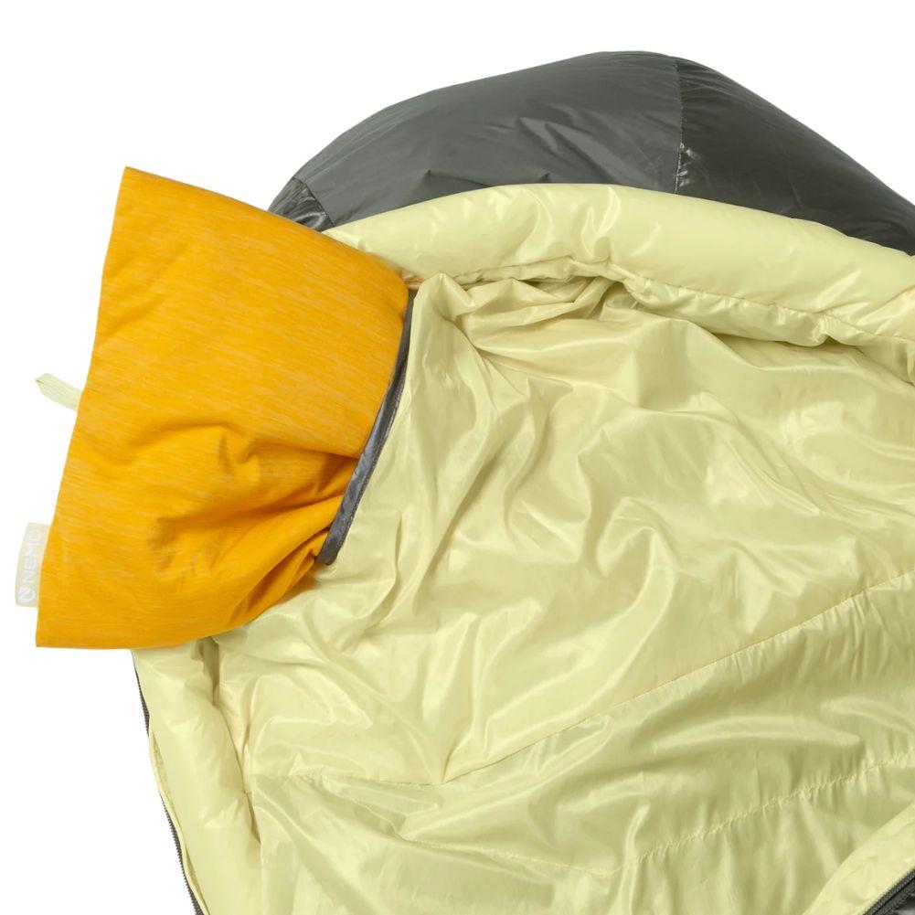 Nemo Equipment Disco Women&#39;s Endless Promise 15°F Regular Down Sleeping Bag (Boreal) Inside