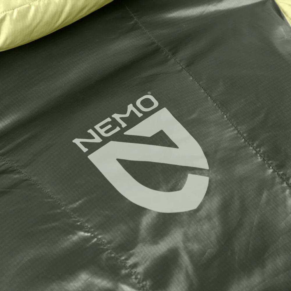Nemo Equipment Disco Women&#39;s Endless Promise 15°F Regular Down Sleeping Bag (Boreal) Logo