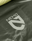 Nemo Equipment Disco Women's Endless Promise 15°F Regular Down Sleeping Bag (Boreal) Logo