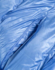 Nemo Equipment Women's Disco Endless Promise 30°F Regular Down Sleeping Bag (Blue Horizon) Zip Open
