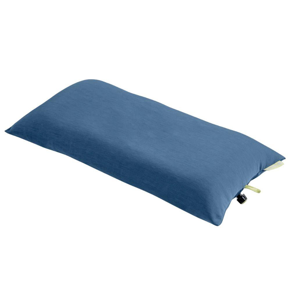 Nemo Equipment Fillo Elite Wide Ultralight Backpacking Pillow (Blue Horizon/Citron) Above