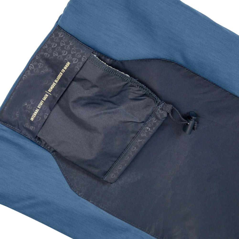 Nemo Equipment Fillo Elite Wide Ultralight Backpacking Pillow (Blue Horizon/Citron) Sack