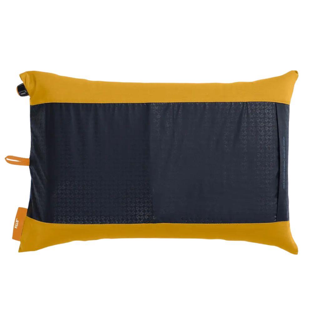 Nemo Equipment Fillo Backpacking & Camping Pillow (Mango/Golden Oak) Back