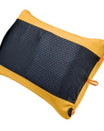 Nemo Equipment Fillo Backpacking & Camping Pillow (Mango/Golden Oak) Back Side
