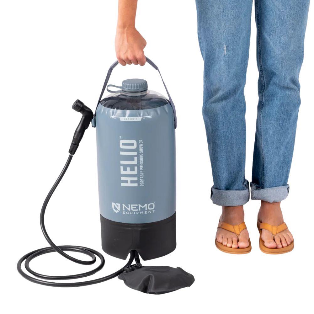 Nemo Equipment Helio Portable Pressure Shower Front