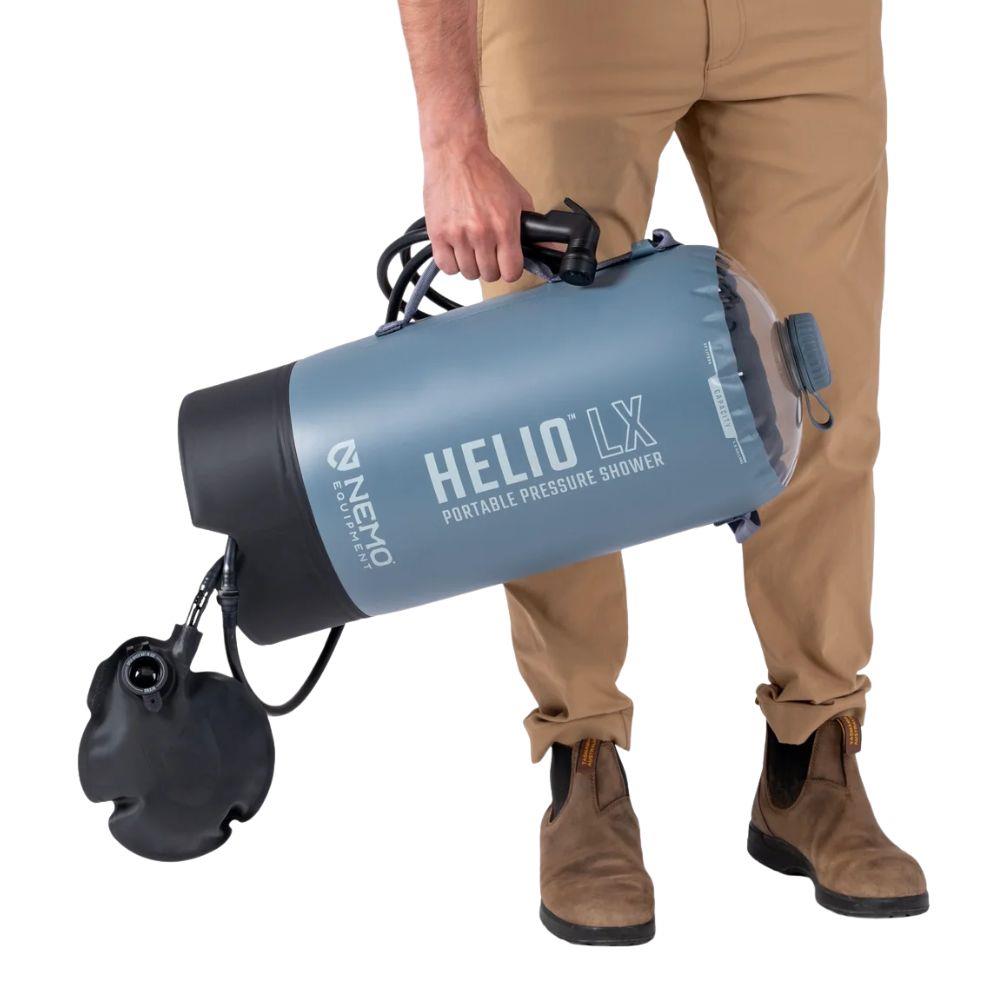 Nemo Equipment Helio LX Portable Pressure Shower Holding