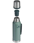 Stanley Classic Legendary Thermal 1.4L Flask (Hammertone Green)