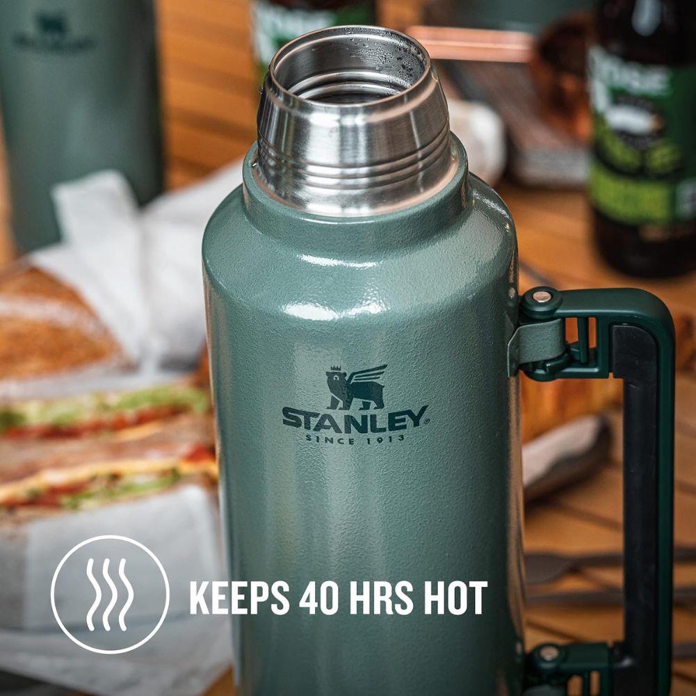 Stanley Classic Legendary Thermal 1.4L Flask (Hammertone Green)