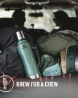 Stanley Classic Legendary Thermal 1.4L Flask (Hammertone Green)