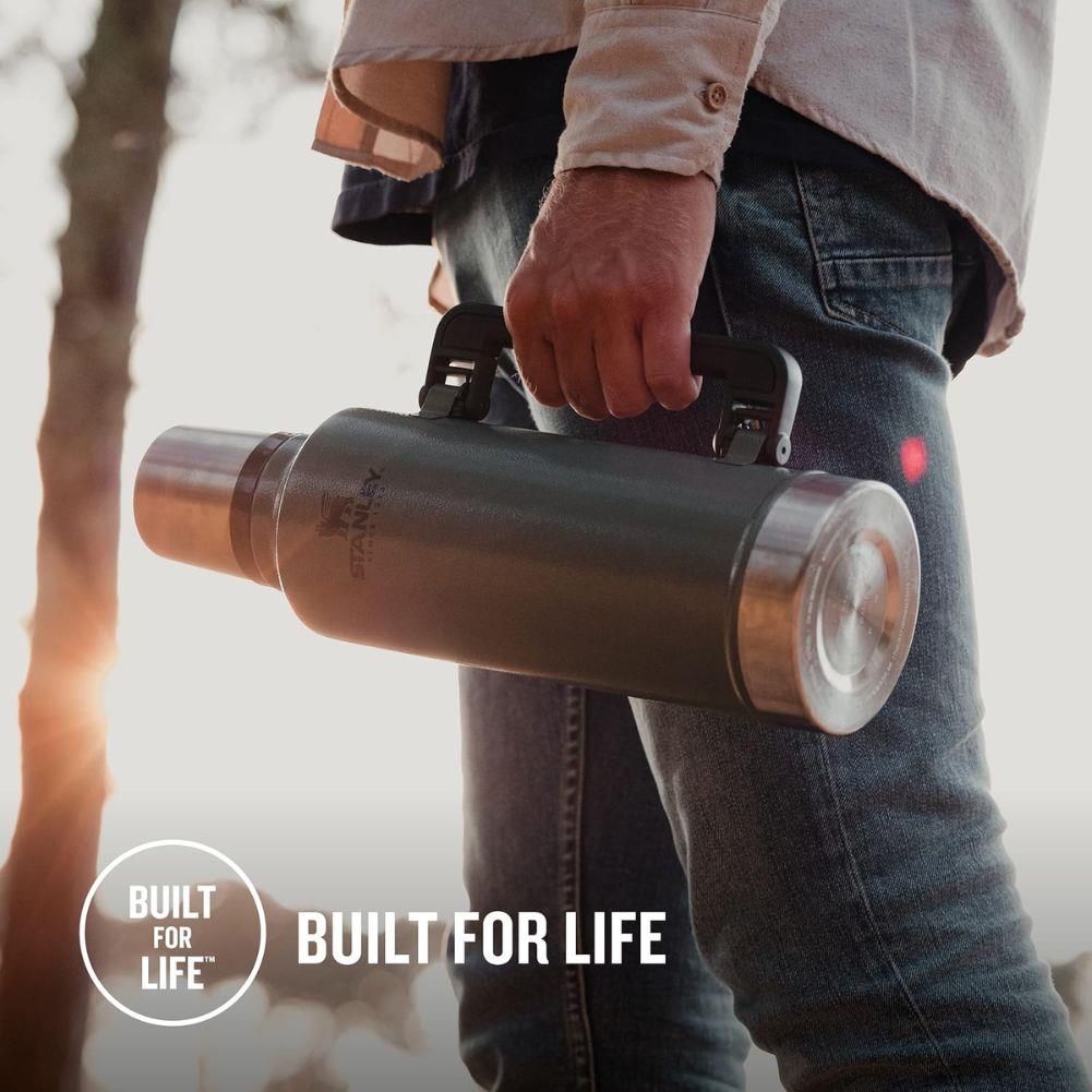 Stanley Classic Legendary Thermal 1.4L Flask (Hammertone Green)