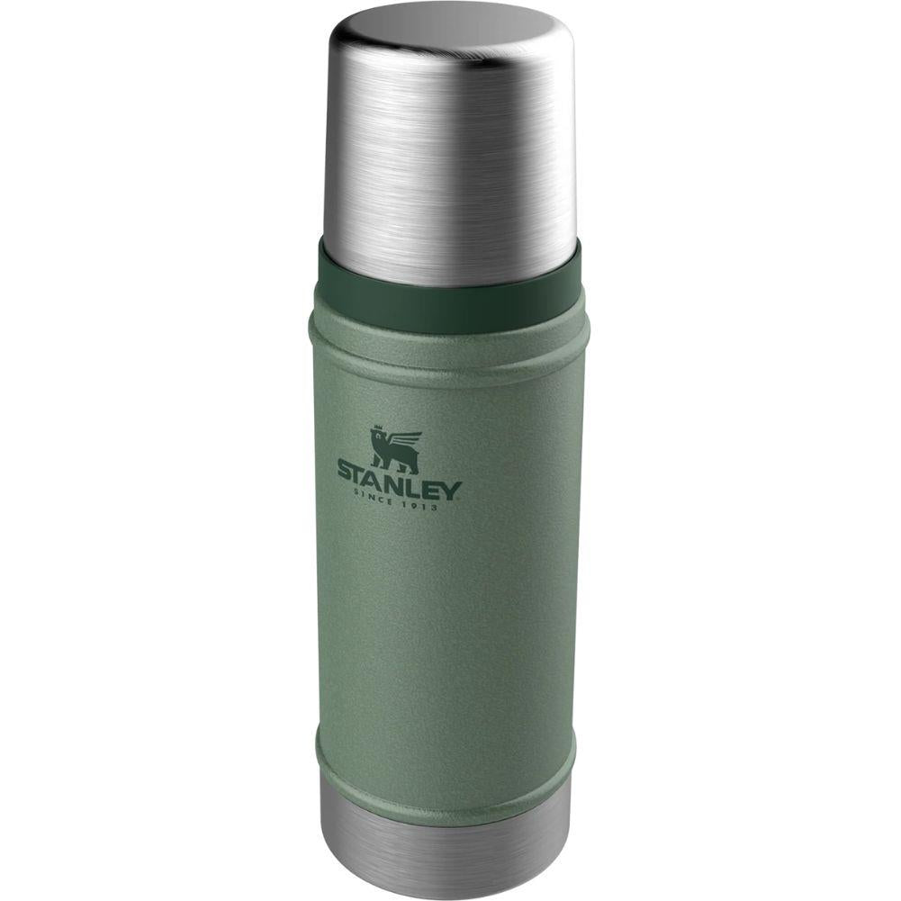 Stanley Classic Legendary Bottle 0.47L Flask (Hammertone Green) angle top