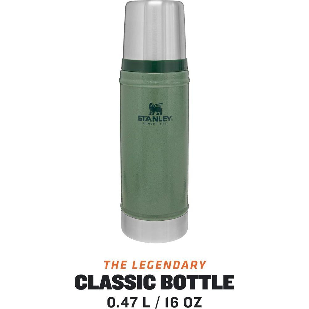 Stanley Classic Legendary Bottle 0.47L Flask (Hammertone Green)