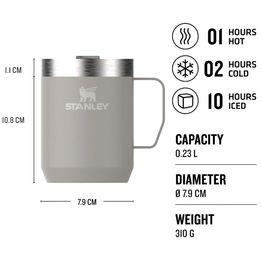 Stanley Everyday Camp 230ML Mug (Ash) info