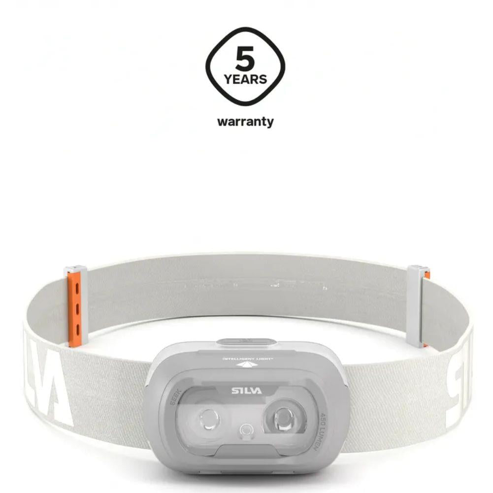 Silva Seek 450 Recharge Headtorch (Whiteout)