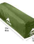 MSR Elixir 1-Person Backpacking Tent 2026 (Green)