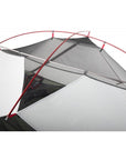MSR  Elixir 2-Person Backpacking Tent 2026 (Green) red rod
