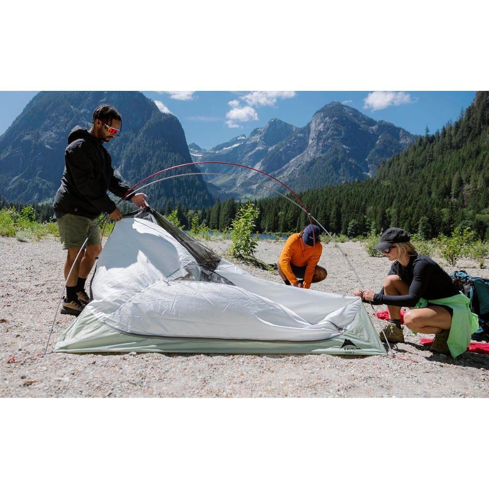 MSR  Elixir 3-Person Backpacking Tent 2026 (Green)