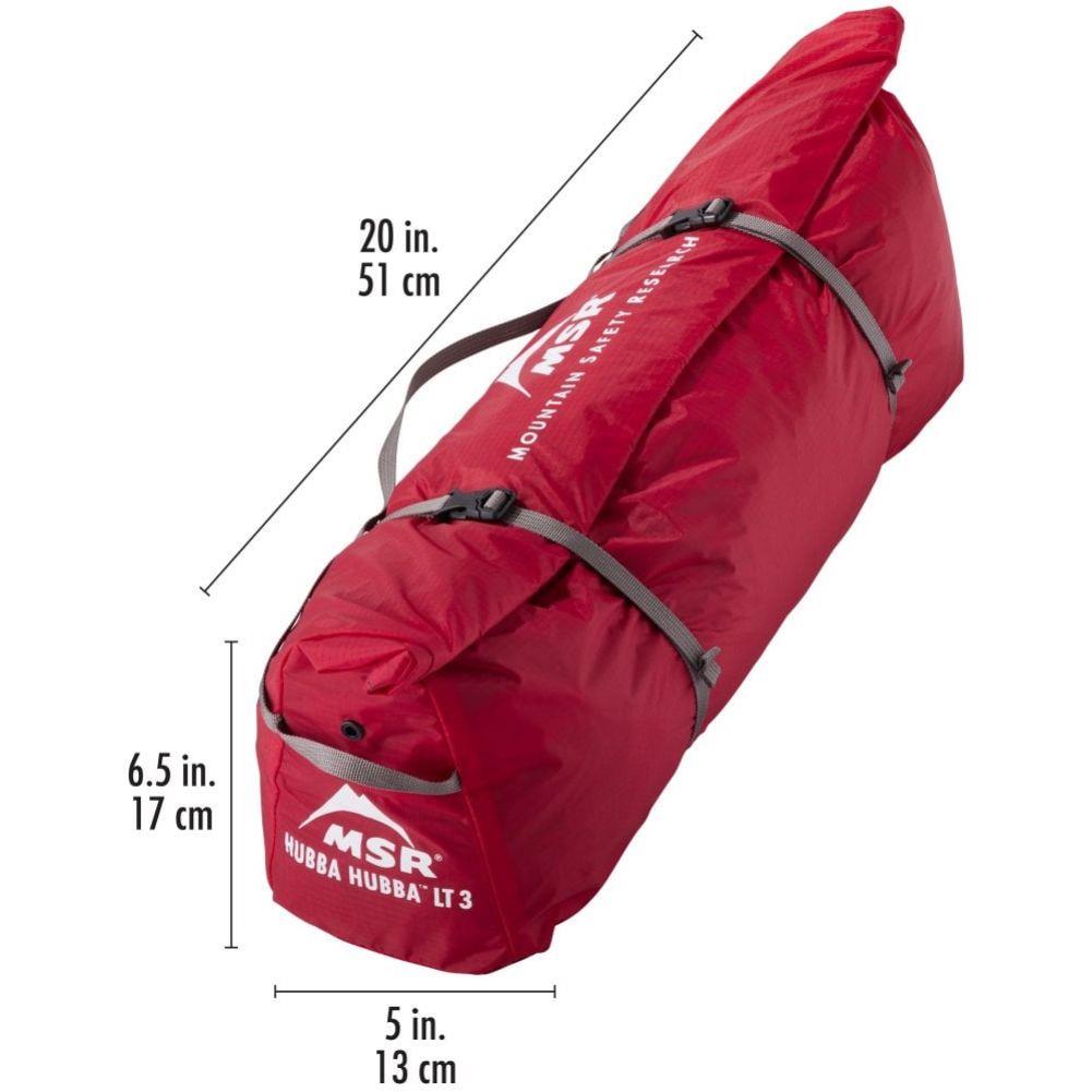 MSR  Hubba Hubba LT 3-Person Backpacking Tent (Green)