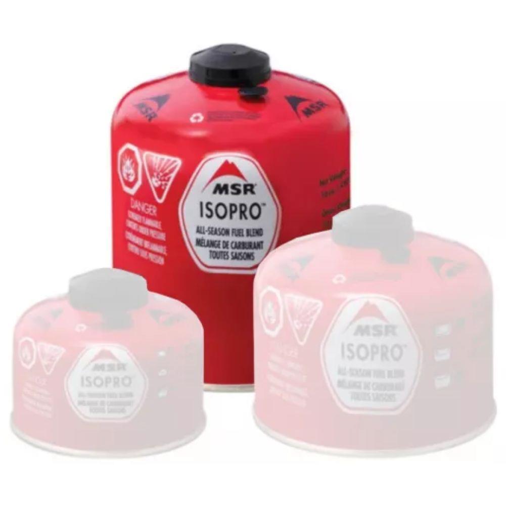 MSR IsoPro Fuel Gas Cartridge - 450g sizes