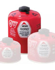 MSR IsoPro Fuel Gas Cartridge - 450g sizes