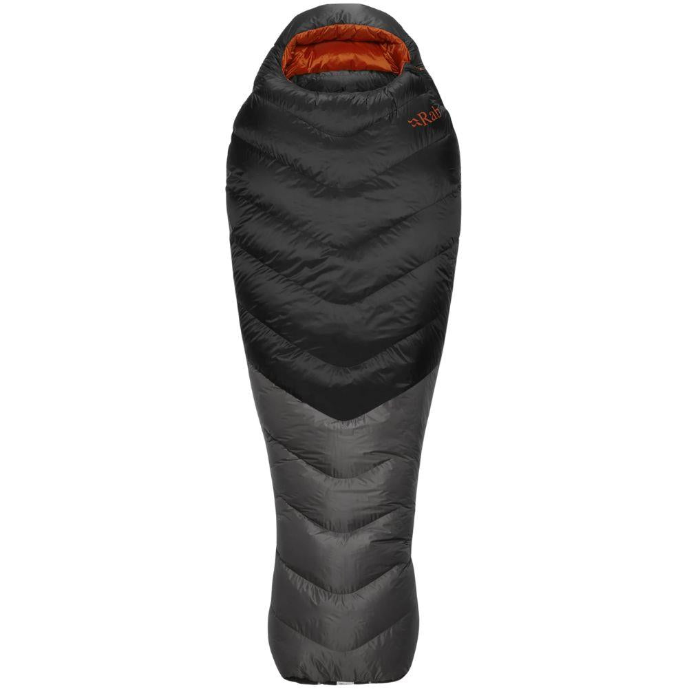 Rab Neutrino Pro 900 Regular Down Sleeping Bag (-22C) - Left Zip (Granite)