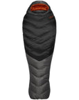 Rab Neutrino Pro 900 Regular Down Sleeping Bag (-22C) - Left Zip (Granite)